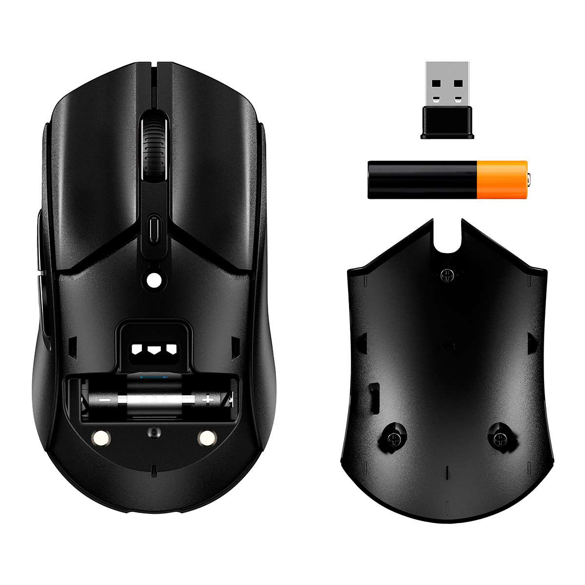 Mouse Gamer HyperX Pulsefire Haste 2 Core Inalámbrico Negro 8R2E6AA